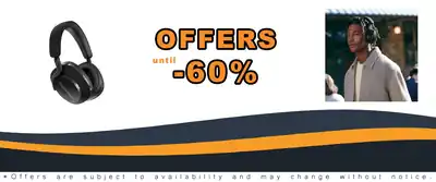 BowersWilkins Px7 S2 Over-Ear Headphones - Noise Cancellation Tech