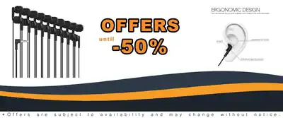 Maeline 500 Pack Wired Earbuds - Bulk Classroom Headphones