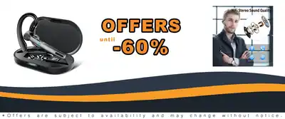 Wireless Bluetooth Earpiece V5.3 with ENC Microphone