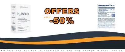 BodyHealth H2 Infuse - 60 Count Hydrogen Tablets