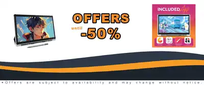 PicassoTab X11 Drawing Tablet 11 Inch Stylus Portable